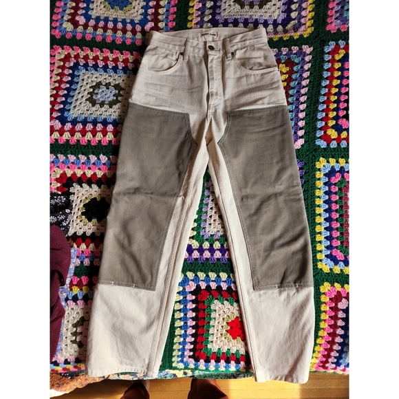 Rudy Jude Color block Utility Jeans -Sage size 2 - Picture 2 of 5